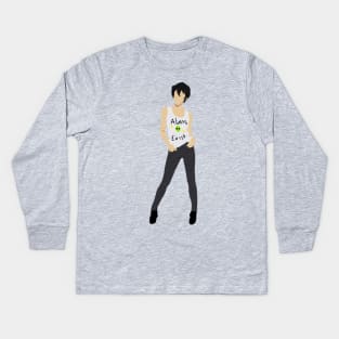 Snazzy Keith Kids Long Sleeve T-Shirt